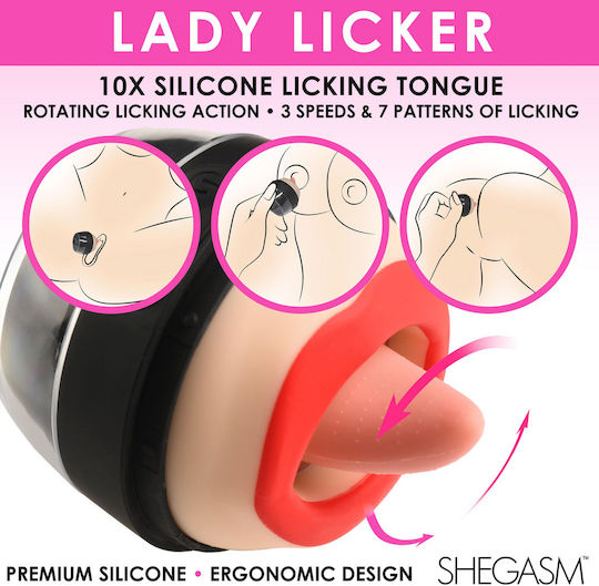XR Lady Licker Κλειτοριδικός Δονητής Flesh