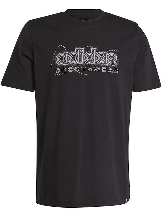 adidas Growth Sportswear Graphic Tee Tricou Black