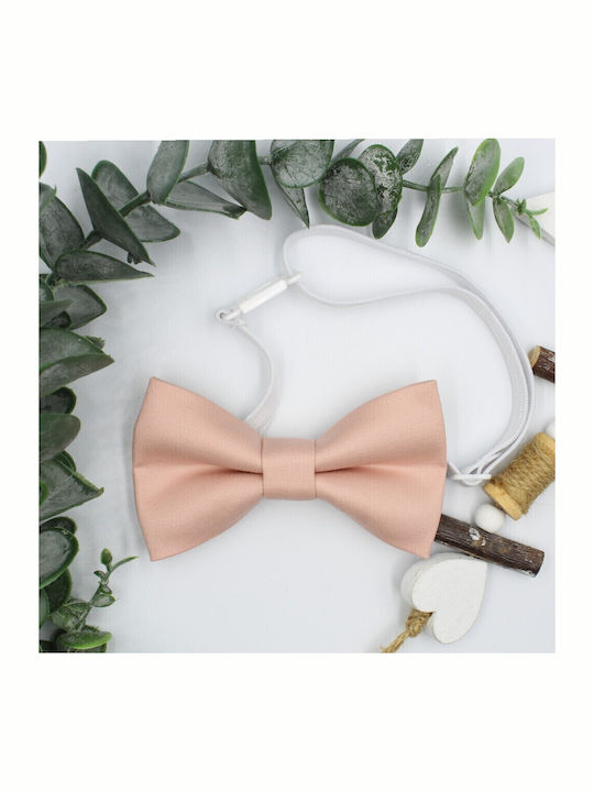 JFashion Kinderfliegen Stoff Papillon Rosa