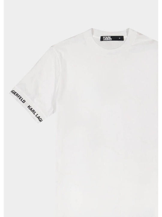 Karl Lagerfeld Men's Short Sleeve T-shirt White