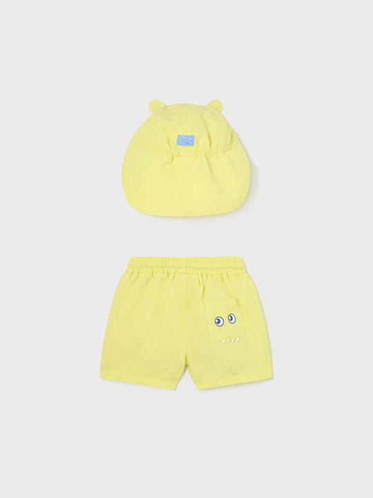 Mayoral Kids Swimwear Swim Shorts Lime