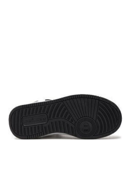 Rebound 2.0 Mid B Gs Kids Sports Shoes Basketball with Hoop & Loop Closure Black