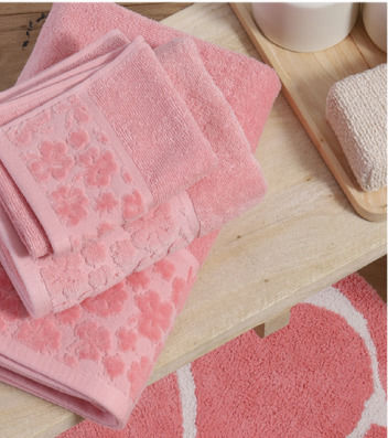 Nef-Nef Homeware Πετσέτα Προσώπου Sierra 50x90εκ. Sierra Rose Βάρους 500gr/m²