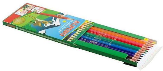 Alpino Ξυλομπογιές Σετ 12 χρώματα