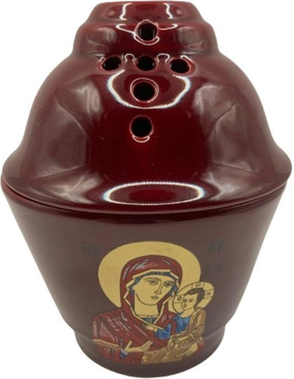 Tabletop Oil Lamp Ceramic 12x10x10εκ. POR-17202