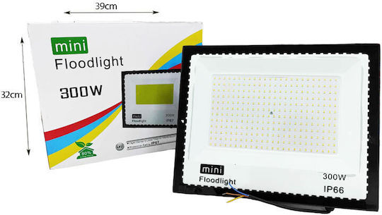 Στεγανός Προβολέας LED 300W IP67