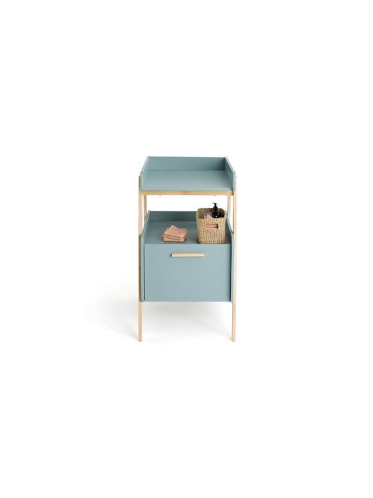 Grüne Baby Wickelkommode 56.6x75x98.8cm