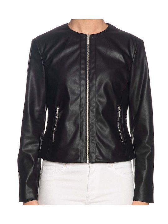 Γυναικείο Biker Jacket Μαύρο