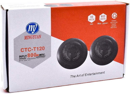PerVoi Chitare electrice Tweeter Auto Rotunde 6dB