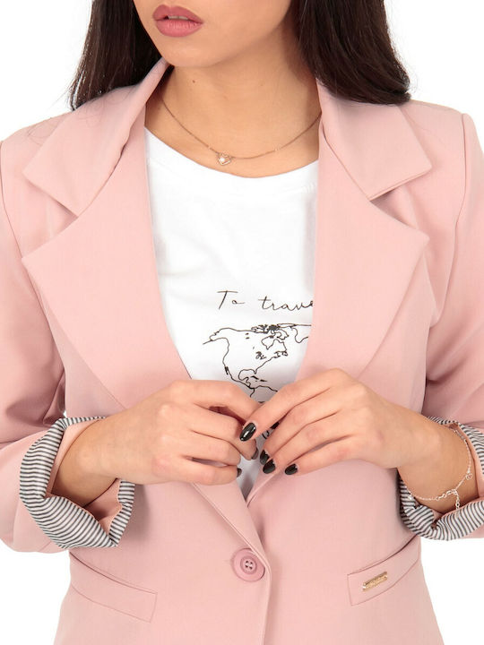 Silia D Women's Blazer Pink