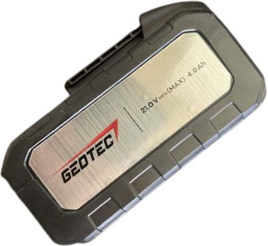 Geotec Baterie Unealtă 21V cu Capacitate 4Ah