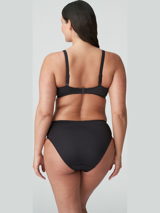 Bikini Slip Ψηλόμεσο Καφέ