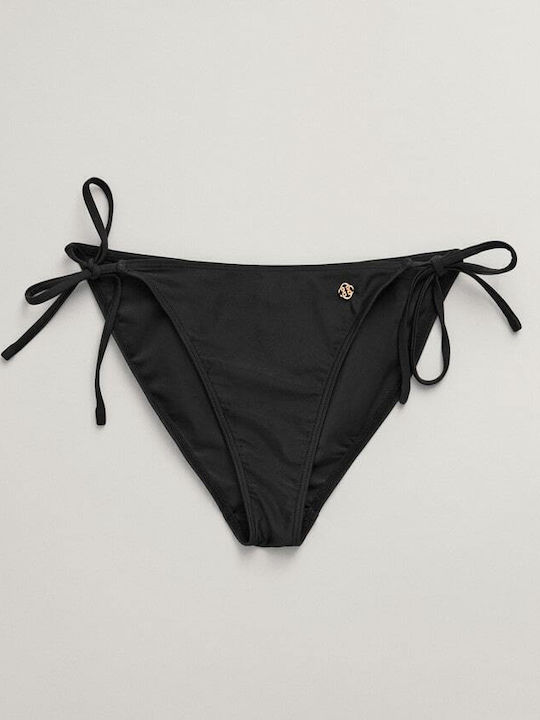 Bikini Slip with Ties Black