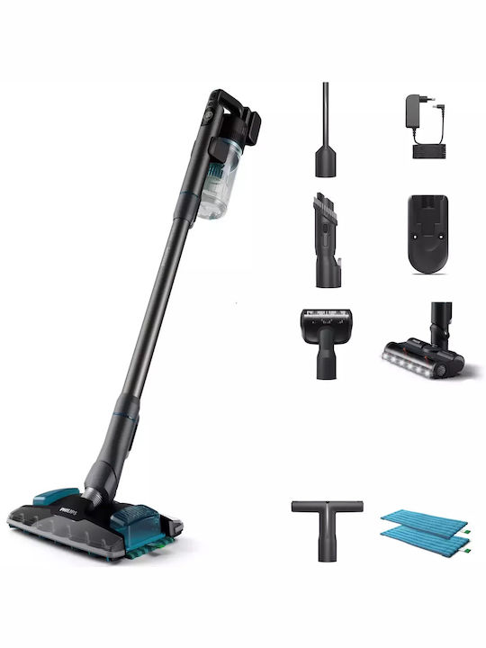 Philips XC8055/01 Rechargeable Stick & Handheld Vacuum 25.2V Black