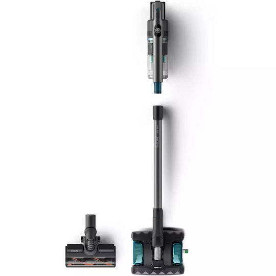 Philips Rechargeable 2 in 1 Stick & Handheld Vacuum 25.2V Black XC8055/01