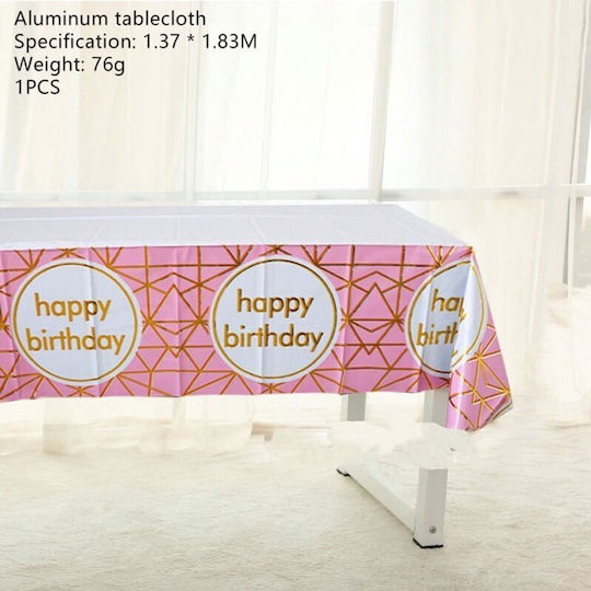 Glitter Foil Față de masă pentru petrecere Plastic 183x137cm (Culori diverse)