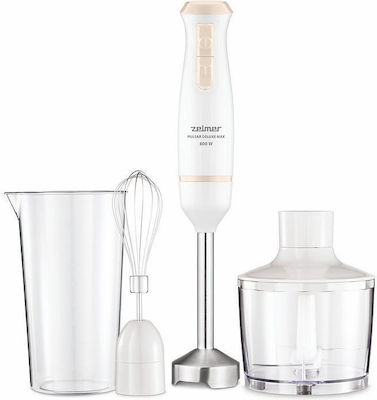 Zelmer Hand Blender with Stainless Rod 800W White