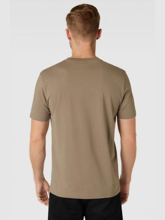 Hugo Boss Men's Short Sleeve T-shirt Beige