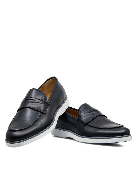 Boss Shoes Piele Mocasini barbati in Negru Culori