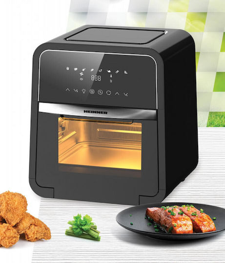 Heinner Air Fryer 12lt Μαύρο HAF-B12BK2000