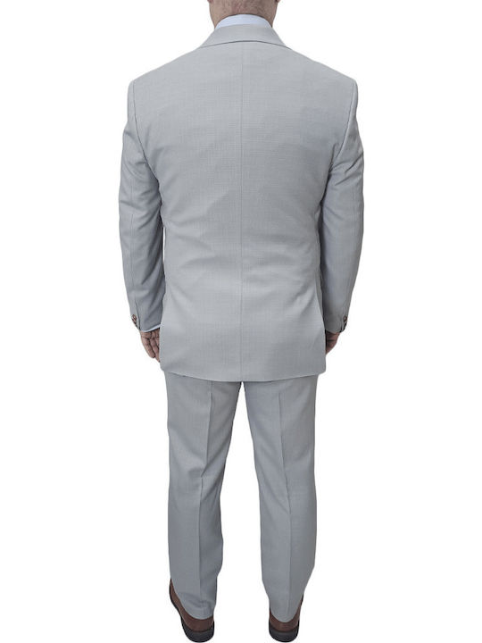Herrenanzug mit Weste Gray