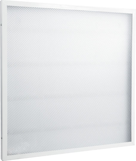 GloboStar Square Recessed LED Panel 44W with Warm White Light 2700K 60x60cm