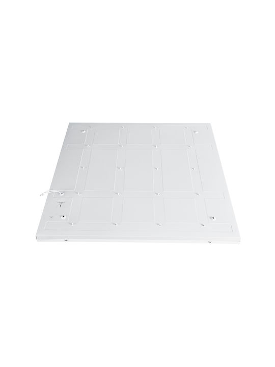 GloboStar Τετράγωνο Χωνευτό LED Panel 44W με Θερμό Λευκό Φως 2700K 60x60εκ.