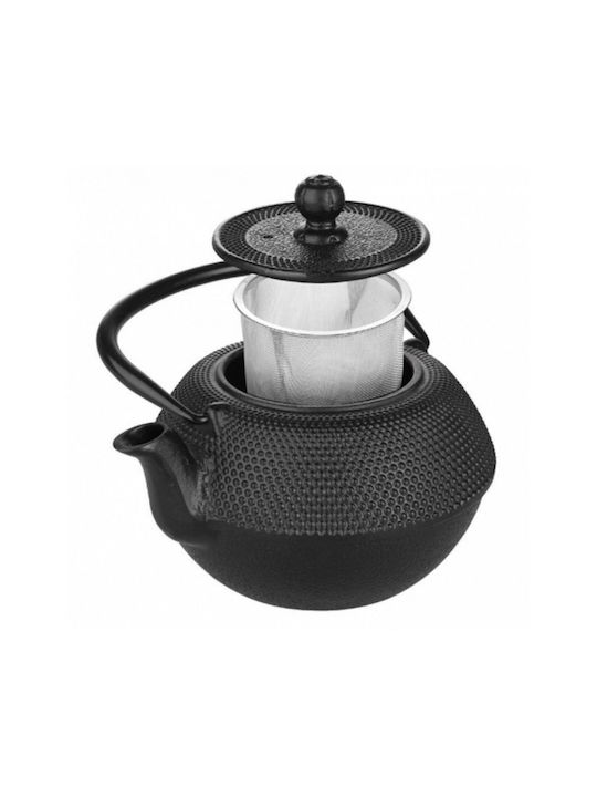 Ibili Τσαγιέρα Μαντεμένια Μαύρη 1800ml