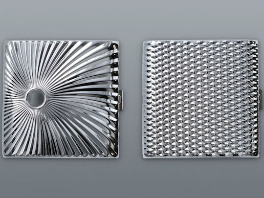 Ταμπακιέρα Για 20 Κανονικά Τσιγάρα 666-0161 Gentelo Metal, Σχέδιο C