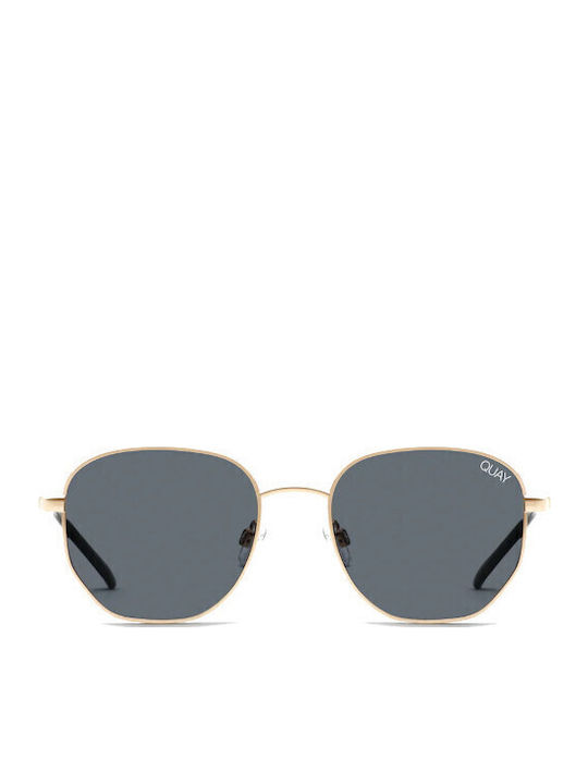 Quay Australia Sunglasses Χρυσά with Metal Frame & Gray Lens Quay Australia Sunglasses Χρυσά with Metal Frame & Gray Lens