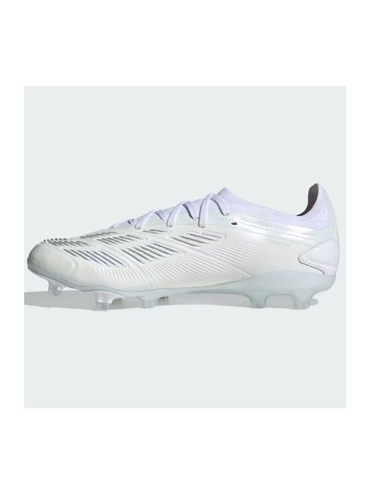 adidas Predator Pro Fußballschuhe mit Stollen Weiß