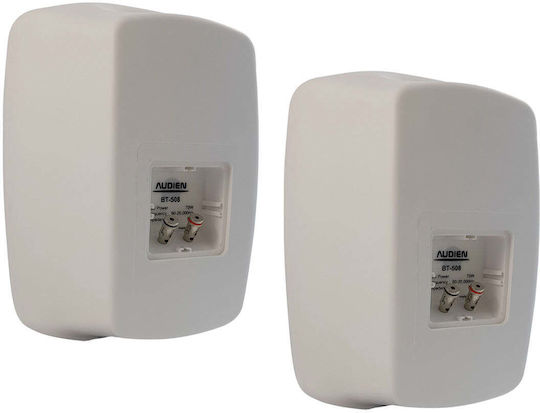 KAL Electronics Επιτοίχιο Ηχείο 70W με Bluetooth (Τεμάχιο) 25.2x16.5x16.3εκ. Λευκό