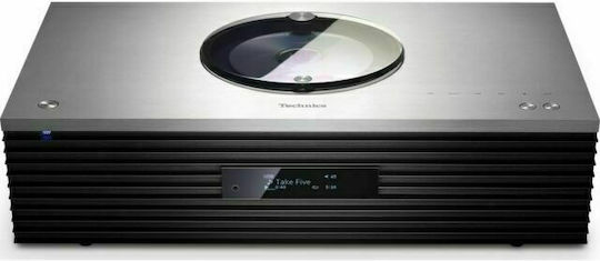 Technics Sound System 5 Ottava f SC-C70 SC-C70EG-S 100W with CD / Digital Media Player, WiFi and Bluetooth Silver