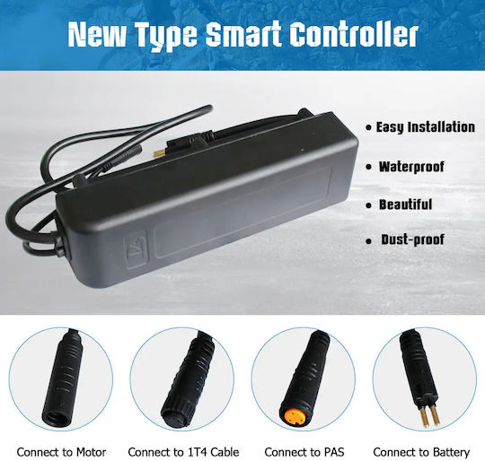 Kit de Conversie Bicicletă Electrică 48v 500w cu Controler Inteligent Impermeabil cu Undă Sinusoidală și Jantă de 27.5 Inch pentru Biciclete