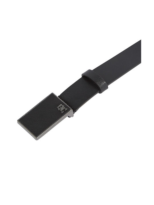 Tommy Hilfiger Men's Leather Belt Black