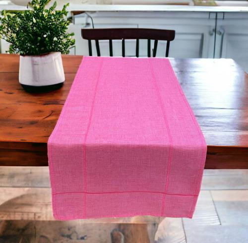 Linea Home Ράνερ Λινό Φούξια 40x150εκ.