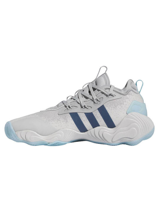 Trae Young 3 Niedrig Basketballschuhe Grey Two / Preloved Ink / Grey One