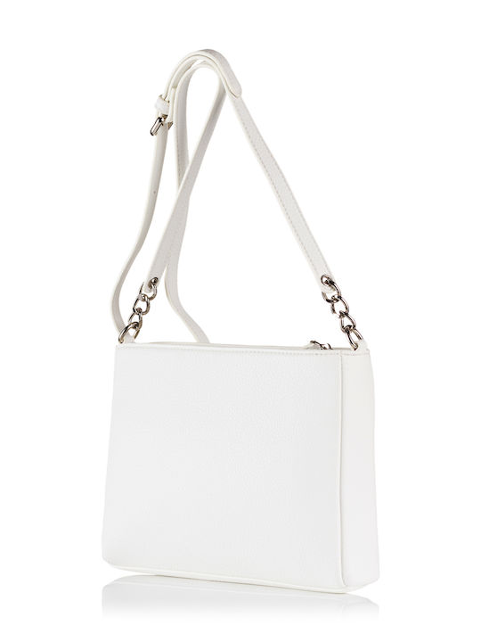 Leather Women's Bag Handbag White