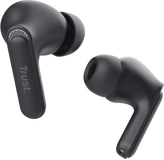 Trust Yavi In-Ear Bluetooth-Freisprecheinrichtung Kopfhörer mit Ladeetui Schwarz