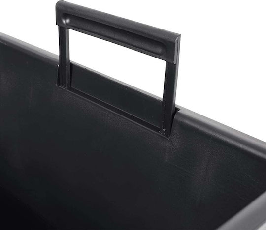 vidaXL Γλάστρα Πλαστική Λευκή 32.5x61x32.5εκ.