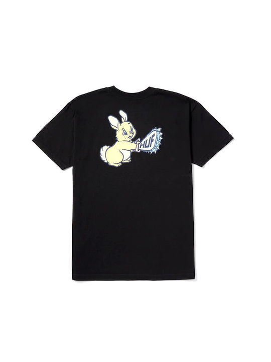 HUF Men's Short Sleeve T-shirt Black