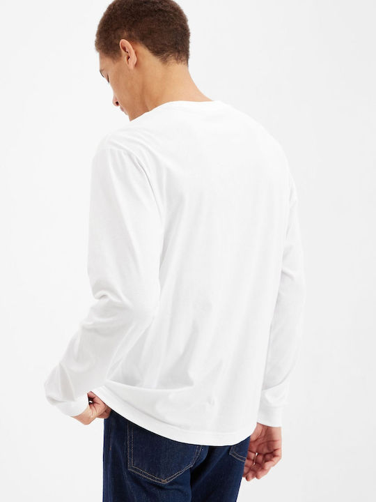 GAP Men's Long Sleeve Blouse White