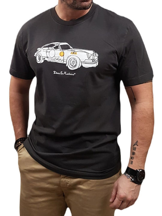 Deus Ex Machina Men's Short Sleeve T-shirt Gray