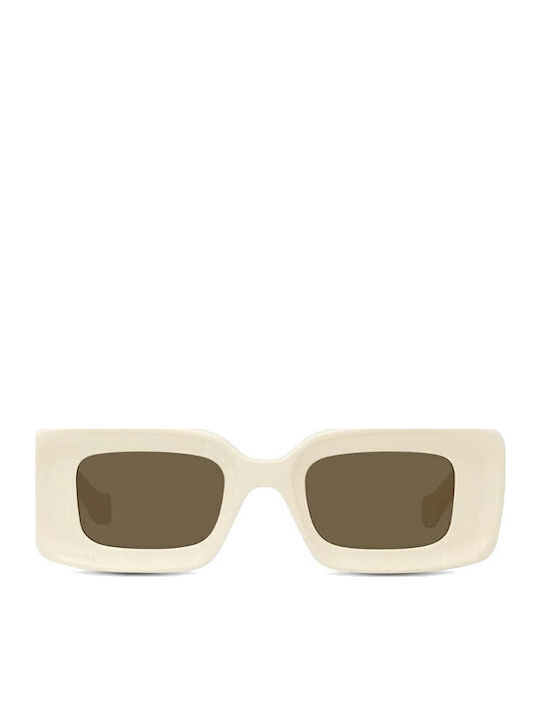 Loewe Sonnenbrillen Λευκά mit Kunststoff Gestell