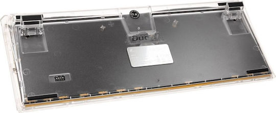 Ducky One 3 Aura Gaming Μηχανικό Πληκτρολόγιο Tenkeyless με Cherry MX Speed Silver διακόπτες και RGB φωτισμό (Αγγλικό US) Λευκό