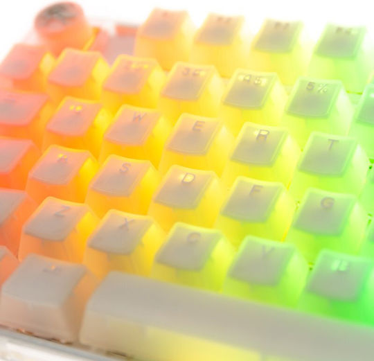 Ducky One 3 Aura Gaming Mechanical Keyboard Tenkeyless with Cherry MX Blue switches and RGB lighting (English US) Blue