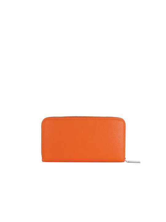 U.S. Polo Assn. Frauen Brieftasche Klassiker Orange