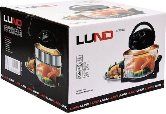 Lund Φουρνάκι Ρομπότ 17lt Μαύρο