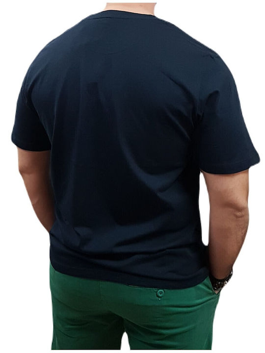 T-shirt Navy Μπλε