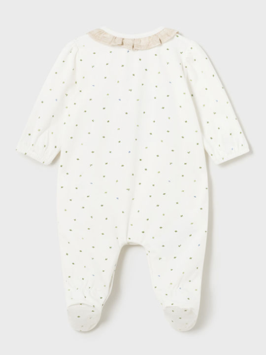Mayoral Baby Bodysuit Set Long-Sleeved Green 2pcs